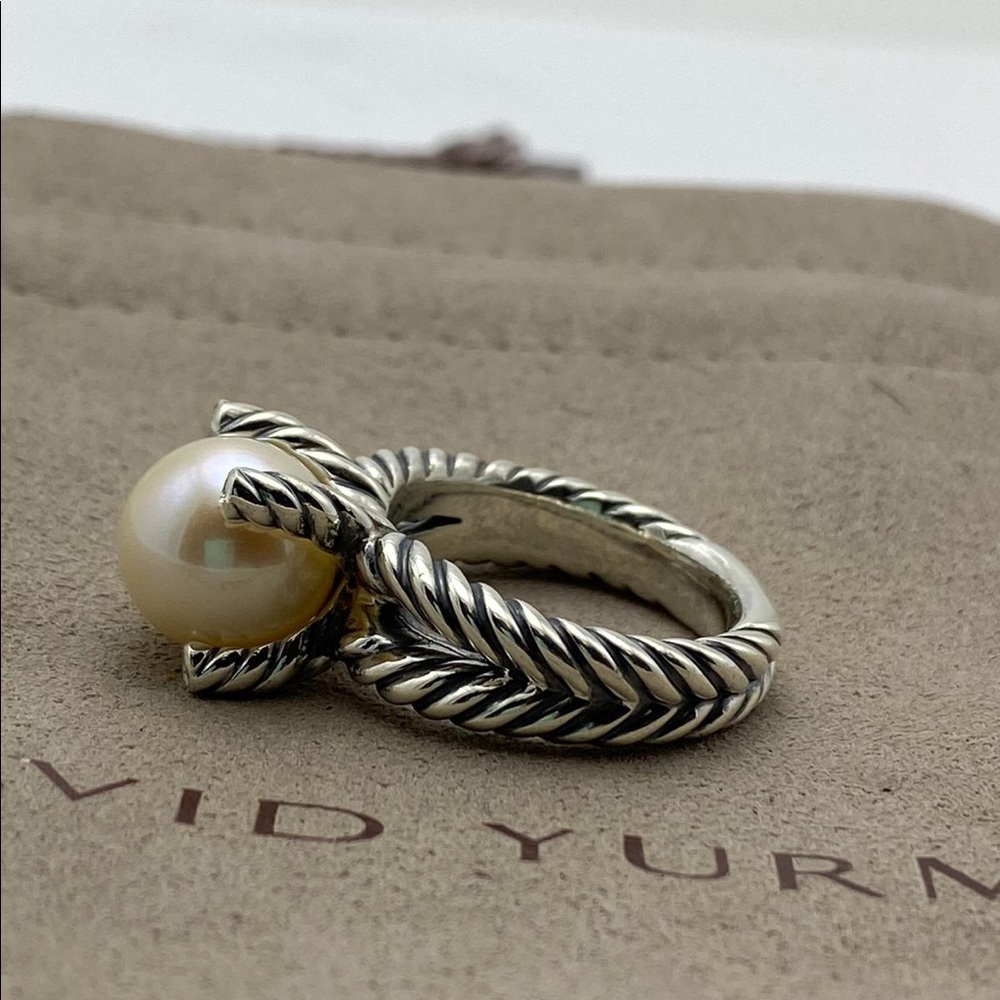 DAVID YURMAN Cultured Freshwater Pearl & Diamonds - Picture 7 of 7